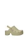 Xocoi Slippers and clogs Women Polyurethane Beige Sand