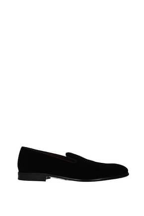Dolce&Gabbana Zapatillas sin cordones Hombre Velvet Negro