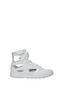 Maison Margiela Sneakers x reebok Femme Cuir Blanc Blanc Optique