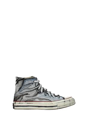 Converse Sneakers Men Fabric  Gray Dark Grey