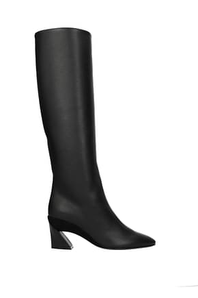 Salvatore Ferragamo Boots antea Women Leather Black