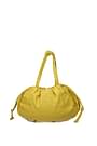 Bottega Veneta Shoulder bags Women Leather Yellow