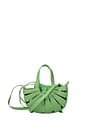 Bottega Veneta Handbags Women Leather Green Pistachio