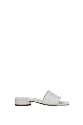 Maison Margiela Slippers and clogs Women Leather White