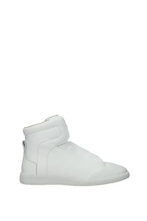 Maison Margiela Sneakers Homme Cuir Blanc