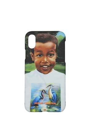 Heron Preston Porta iPhone iphone xs Uomo PVC Multicolor