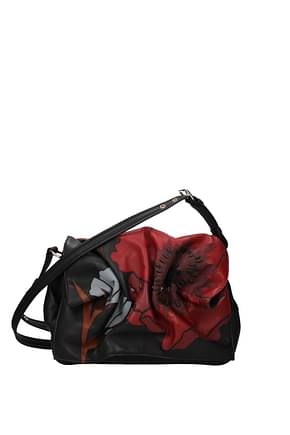Valentino Garavani Crossbody Bag Women Leather Black