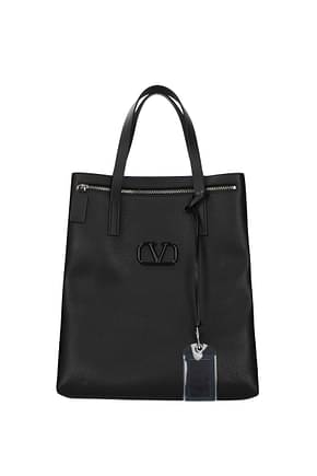 Valentino Garavani Handbags Men Leather Black