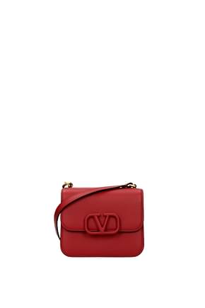 Valentino Garavani Crossbody Bag vsling Women Leather Red