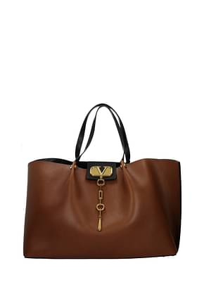 Valentino Garavani Handbags Women Leather Brown