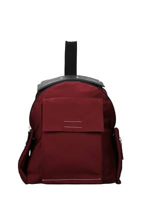 Valentino Garavani Backpack and bumbags Men Fabric  Red Bordeaux