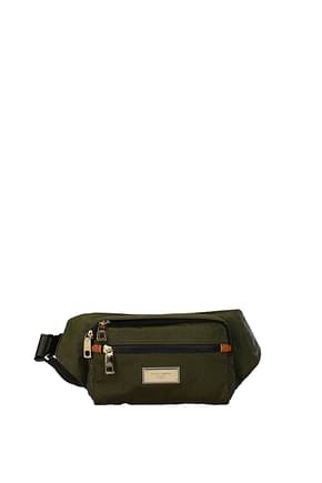 Dolce&Gabbana Backpack and bumbags Men Fabric  Green Military Green