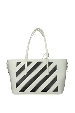 Off-White Shoulder bags Women Leather Beige