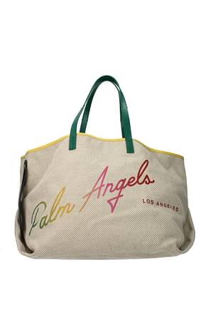 Palm Angels Shoulder bags Women Fabric  Beige