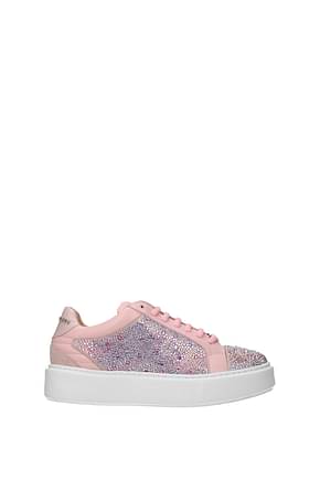 Philipp Plein Sneakers Women Leather Pink
