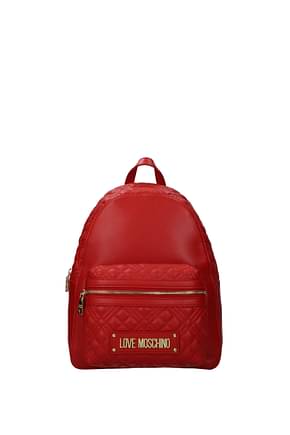 Love Moschino Backpacks and bumbags Women Polyurethane Red Ruby