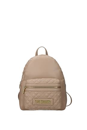 Love Moschino Backpacks and bumbags Women Polyurethane Pink Nude Pink