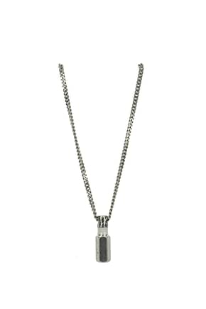 Off-White Collares Hombre Bronce Plata