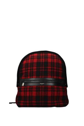Saint Laurent Backpack and bumbags Men Fabric  Red