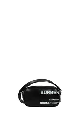 Burberry 斜挎包 男士 布料 黑色