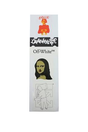 Off-White Geschenk stickers set Damen Papier Mehrfarben