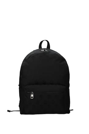 Alexander McQueen Backpack and bumbags Men Fabric  Black