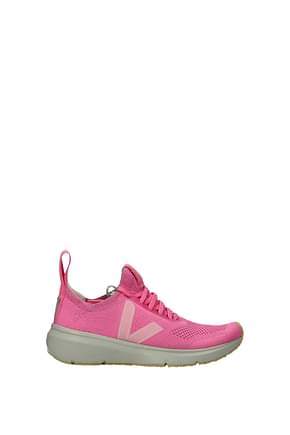 Veja 运动鞋 rick owens 女士 布料 粉色 荧光粉红色