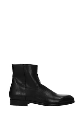 Buttero Ankle Boot Men Leather Black