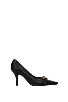 Givenchy Tacones g chain Mujer Piel Negro