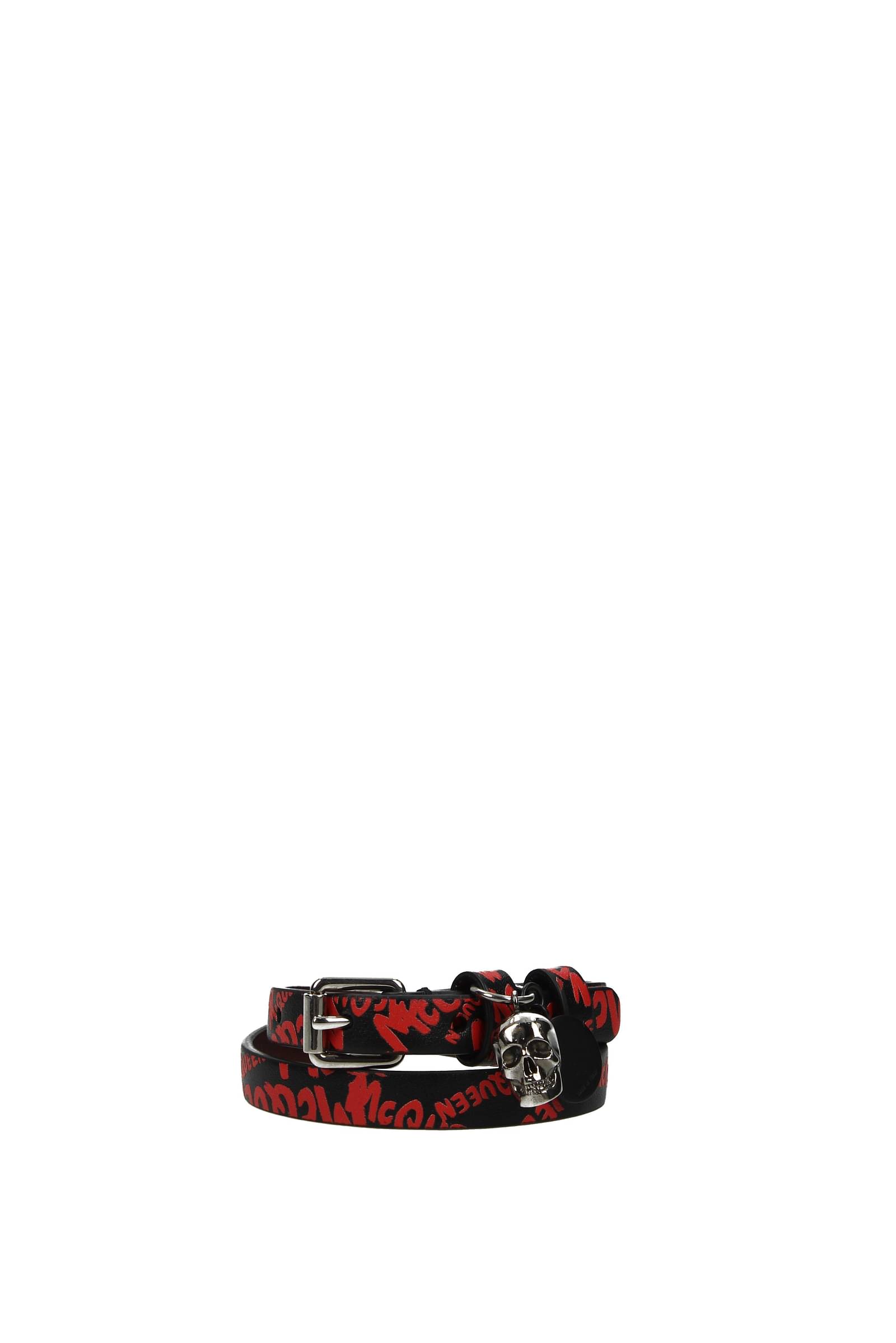Alexander McQueen Bracelets Men 5544661XP0K1083 Leather 117,6€