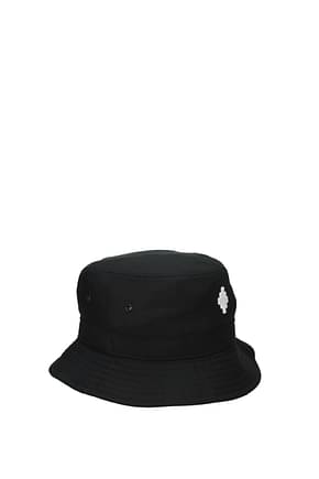 Marcelo Burlon Hats Men Polyester Black