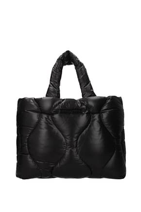 Miu Miu कंधे पर डालने वाले बैग महिलाओं कपड़ा काली