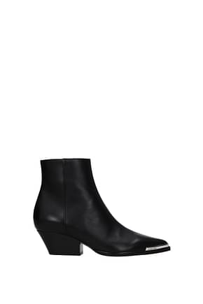 Sergio Rossi Ankle boots carla Women Leather Black