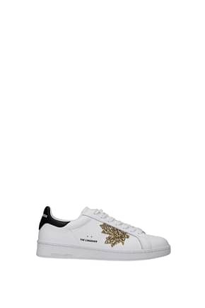 Dsquared2 Sneakers Mujer Piel Blanco Negro