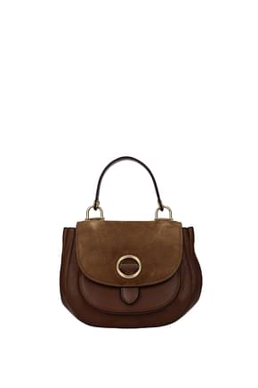 Michael Kors Handbags Women Leather Brown Caramel