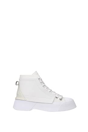 Jw Anderson Sneakers Femme Cuir Blanc