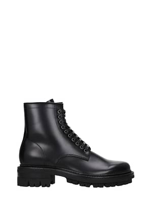 Dsquared2 Ankle Boot Men Leather Black
