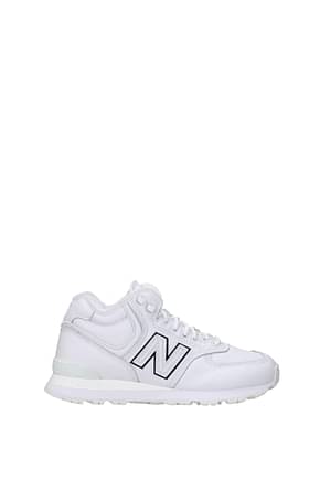 New Balance Sneakers comme des garcons Men Leather White
