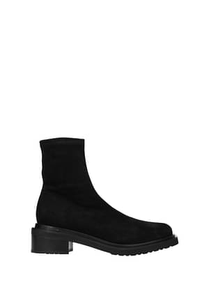 By Far Ankle boots Women Suede Black