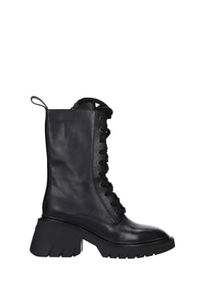 Ash Ankle boots odessa Women Leather Black