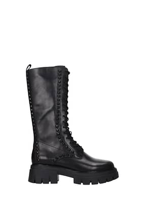 Ash Boots lullaby Women Leather Black