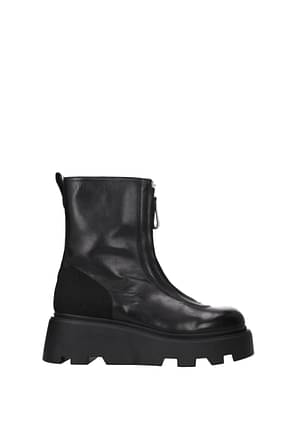 Premiata Ankle boots Women Leather Black