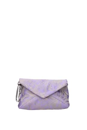 Dries Van Noten Clutches Women Fabric  Violet Lilac