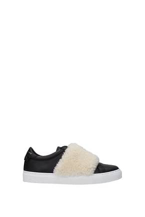 Givenchy Sneakers urban street Women Leather Black Natural
