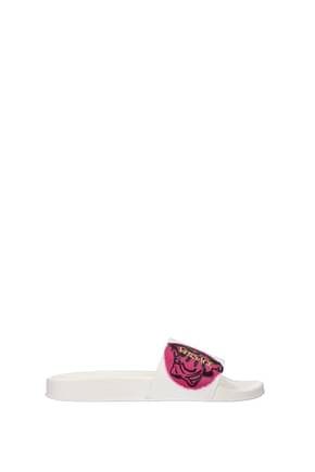 Versace Slippers and clogs Women Rubber White