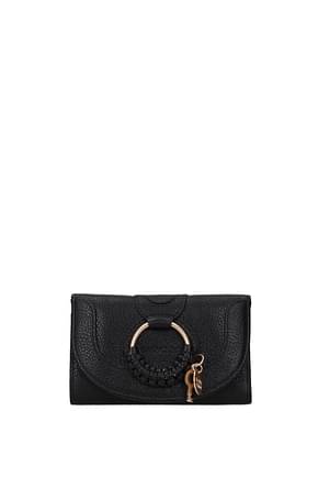 See by Chloé Wallets Women Leather Black