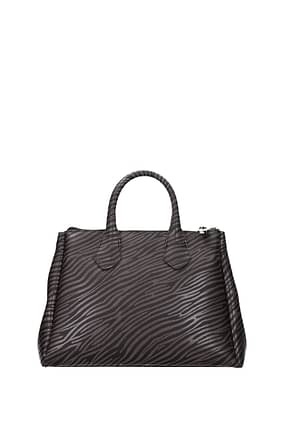 Gum By Gianni Chiarini Handbags Women PVC Gray Black