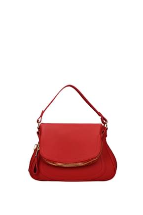 Tom Ford Handbags Women Leather Red Poppy