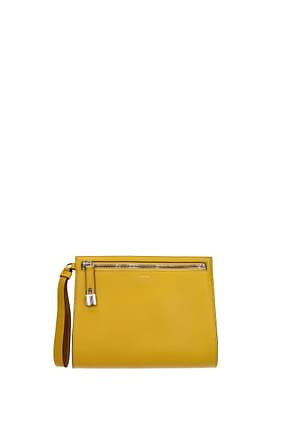 Tom Ford Clutches Women Leather Yellow
