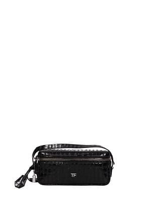 Tom Ford Crossbody Bag Women Patent Leather Black
